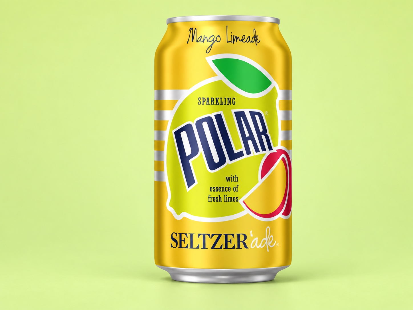 POLAR · A brighter mango-lime identity — Before