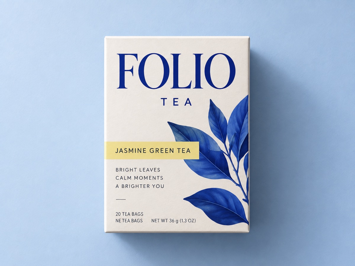 FOLIO · A fresh identity for tea — After